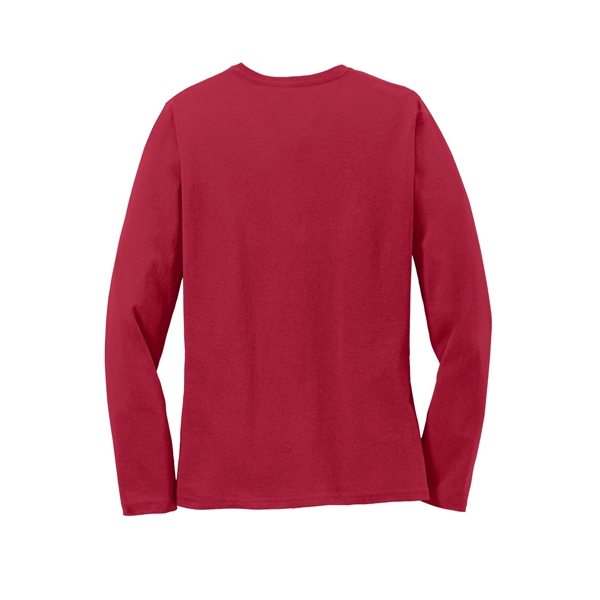 Port & Company Ladies Long Sleeve Core Cotton Tee.... from ASI 84863 SanMar