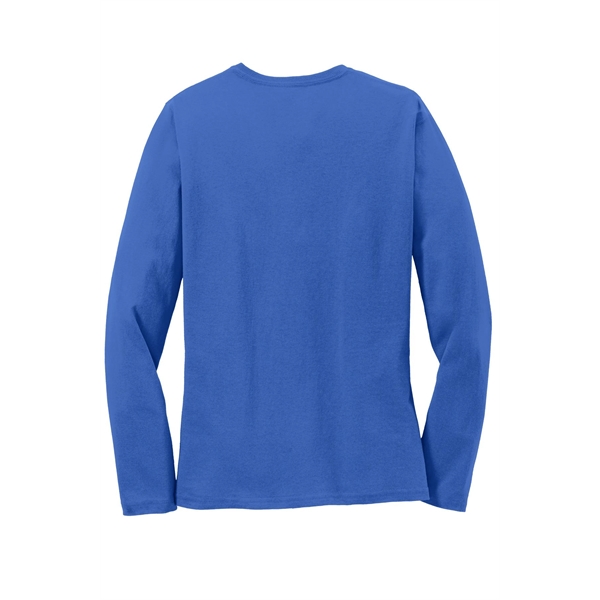 Port & Company Ladies Long Sleeve Core Cotton Tee.... from ASI 84863 SanMar