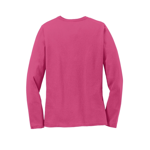 Port & Company Ladies Long Sleeve Core Cotton Tee.... from ASI 84863 SanMar
