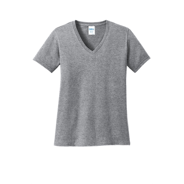 Port & Company Ladies Core Cotton V-Neck Tee.... from ASI 84863 SanMar