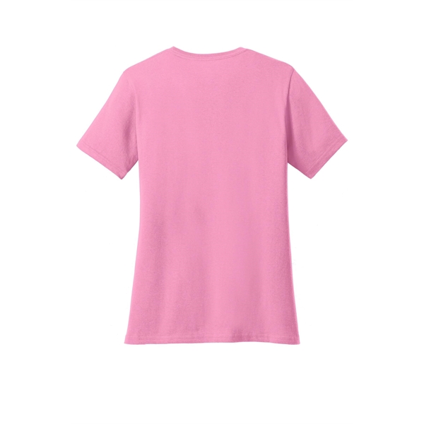 Port & Company Ladies Core Cotton V-Neck Tee.... from ASI 84863 SanMar