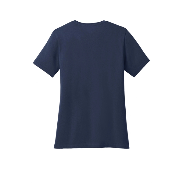 Port & Company Ladies Core Cotton V-Neck Tee.... from ASI 84863 SanMar