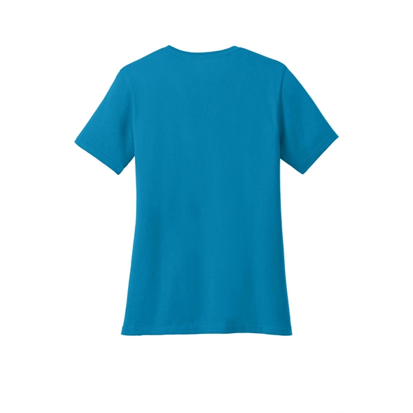 Port & Company Ladies Core Cotton V-Neck Tee.... from ASI 84863 SanMar