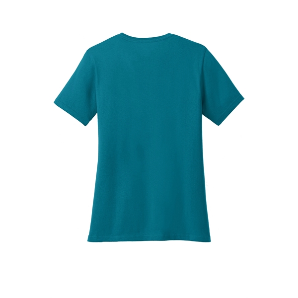 Port & Company Ladies Core Cotton V-Neck Tee.... from ASI 84863 SanMar