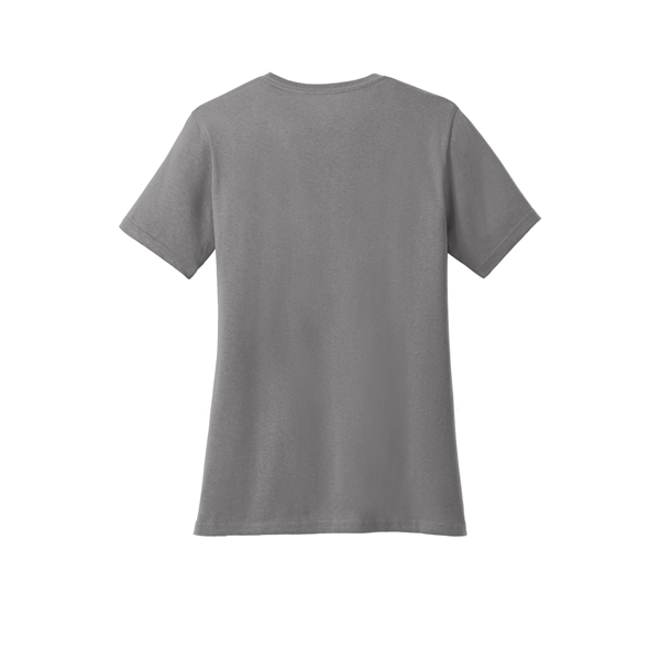 Port & Company Ladies Core Cotton V-Neck Tee.... from ASI 84863 SanMar