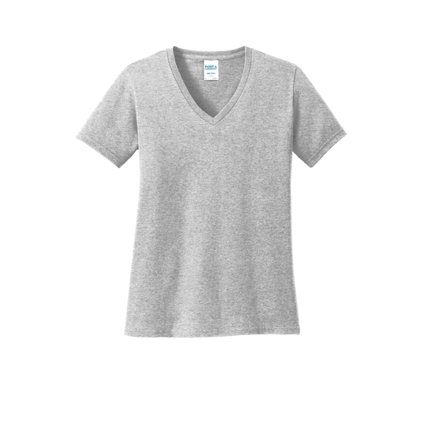 Port & Company Ladies Core Cotton V-Neck Tee.... from ASI 84863 SanMar