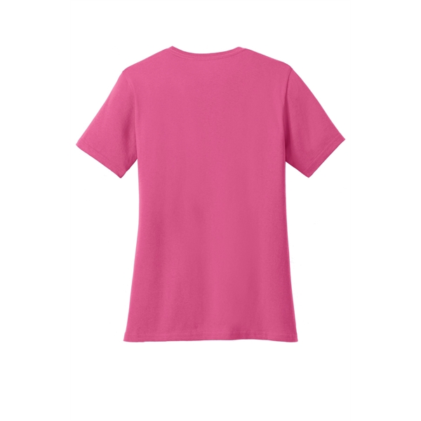 Port & Company Ladies Core Cotton V-Neck Tee.... from ASI 84863 SanMar