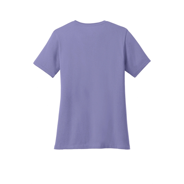Port & Company Ladies Core Cotton V-Neck Tee.... from ASI 84863 SanMar