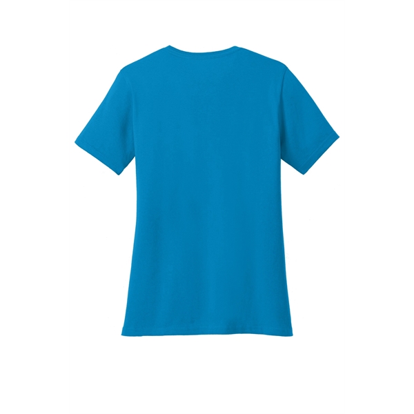 Port & Company Ladies Core Cotton V-Neck Tee.... from ASI 84863 SanMar