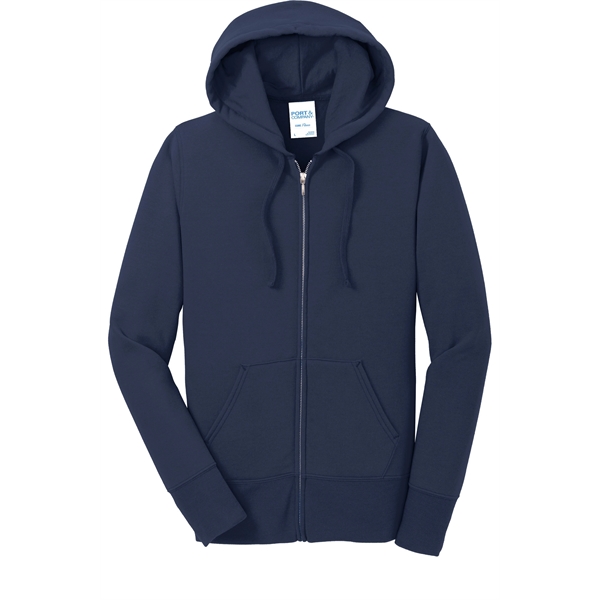 Port & Company Ladies Core Fleece Full-Zip Hooded Sweatsh...... from ASI 84863 SanMar