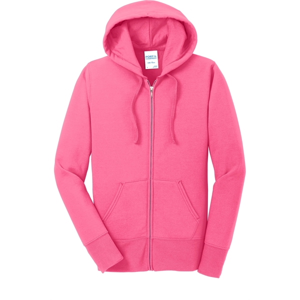 Port & Company Ladies Core Fleece Full-Zip Hooded Sweatsh...... from ASI 84863 SanMar