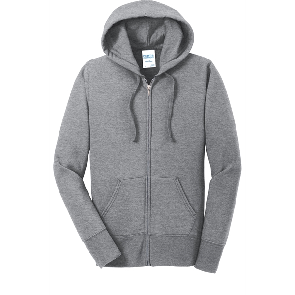 Port & Company Ladies Core Fleece Full-Zip Hooded Sweatsh...... from ASI 84863 SanMar