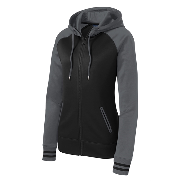Sport-Tek Ladies Sport-Wick Varsity Fleece Full-Zip Hoode...... from ASI 84863 SanMar