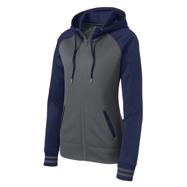 Sport-Tek Ladies Sport-Wick Varsity Fleece Full-Zip Hoode...... from ASI 84863 SanMar