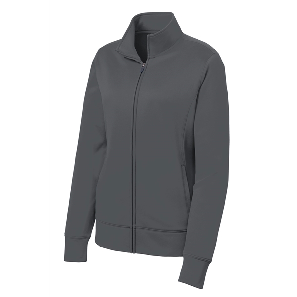 Sport-Tek Ladies Sport-Wick Fleece Full-Zip Jacket.... from ASI 84863 SanMar