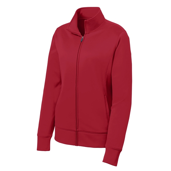 Sport-Tek Ladies Sport-Wick Fleece Full-Zip Jacket.... from ASI 84863 SanMar
