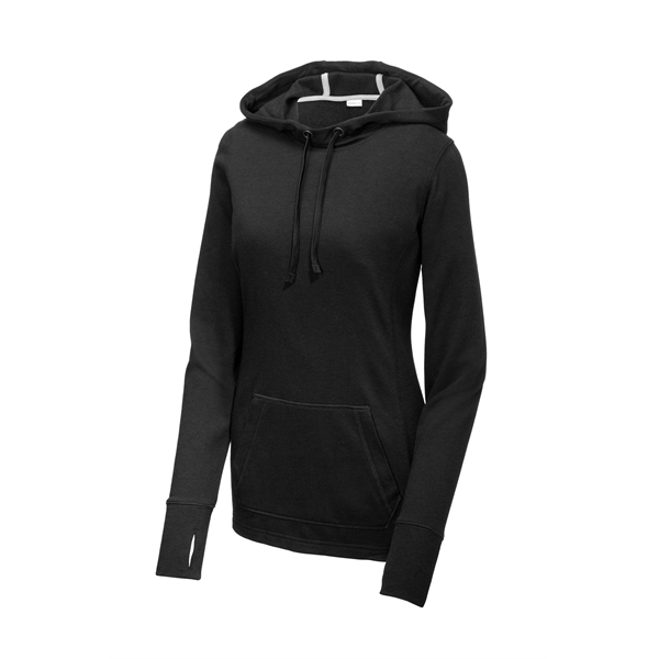 Sport-Tek Ladies PosiCharge Tri-Blend Wicking Fleece Hood.... from ASI 84863 SanMar
