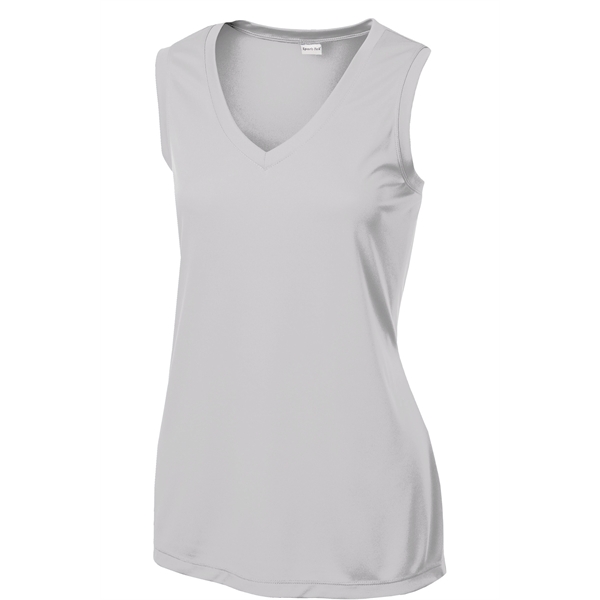 Sport-Tek Ladies Sleeveless PosiCharge Competitor V-Neck ...... from ASI 84863 SanMar