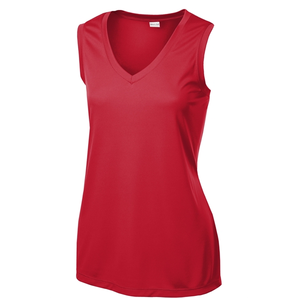 Sport-Tek Ladies Sleeveless PosiCharge Competitor V-Neck ...... from ASI 84863 SanMar