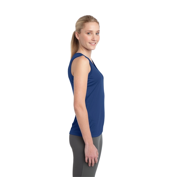 Sport-Tek Ladies Sleeveless PosiCharge Competitor V-Neck ...... from ASI 84863 SanMar