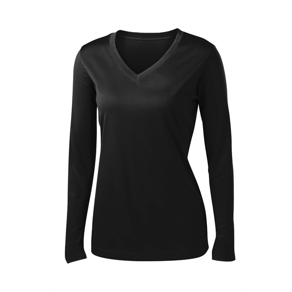 Sport-Tek Ladies Long Sleeve PosiCharge Competitor V-Neck...... from ASI 84863 SanMar