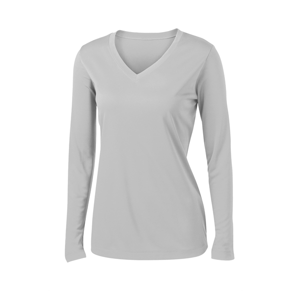 Sport-Tek Ladies Long Sleeve PosiCharge Competitor V-Neck...... from ASI 84863 SanMar