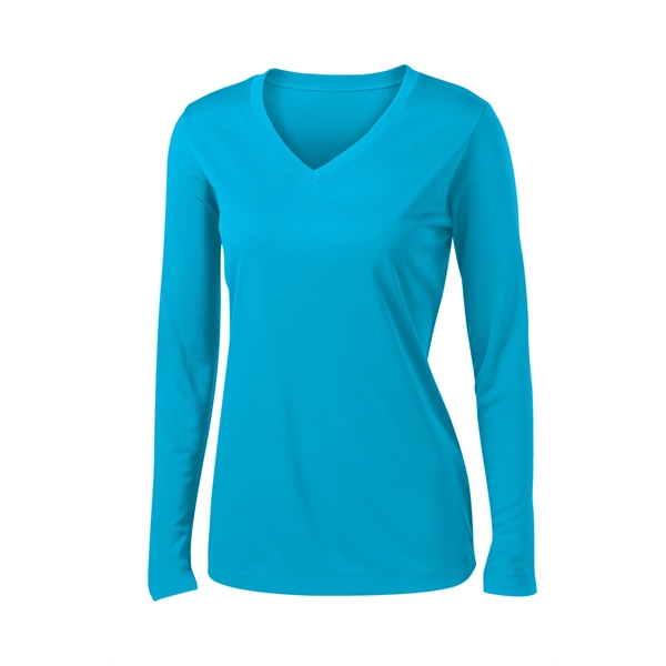 Sport-Tek Ladies Long Sleeve PosiCharge Competitor V-Neck...... from ASI 84863 SanMar