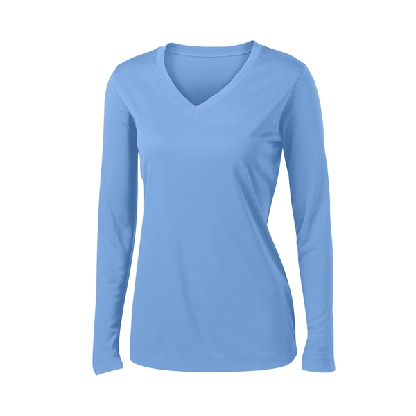 Sport-Tek Ladies Long Sleeve PosiCharge Competitor V-Neck...... from ASI 84863 SanMar