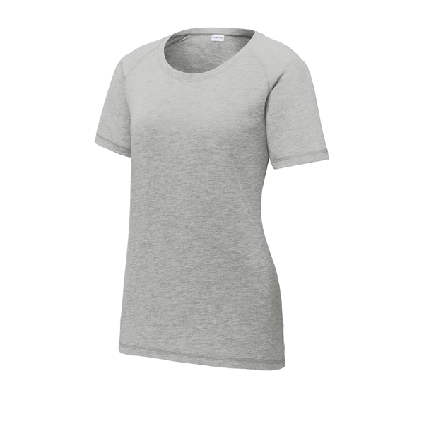 Sport-Tek Ladies PosiCharge Tri-Blend Wicking Scoop Neck ...... from ASI 84863 SanMar