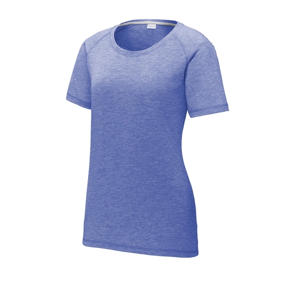 Sport-Tek Ladies PosiCharge Tri-Blend Wicking Scoop Neck ...... from ASI 84863 SanMar