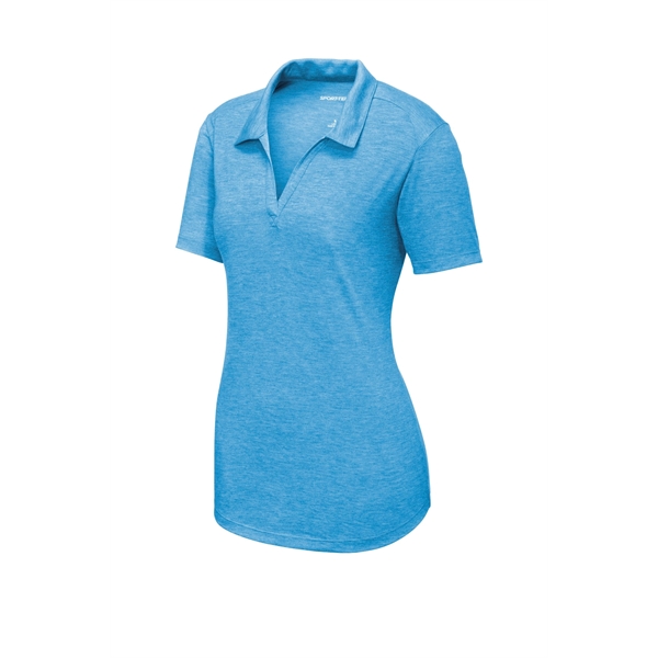 Sport-Tek Ladies PosiCharge Tri-Blend Wicking Polo.... from ASI 84863 SanMar