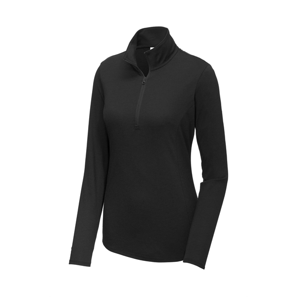 Sport-Tek Ladies PosiCharge Tri-Blend Wicking 1/4-Zip Pul...... from ASI 84863 SanMar