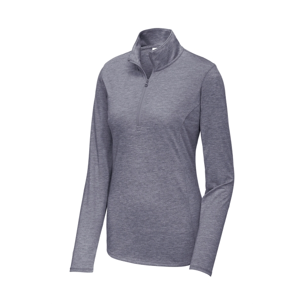 Sport-Tek Ladies PosiCharge Tri-Blend Wicking 1/4-Zip Pul...... from ASI 84863 SanMar