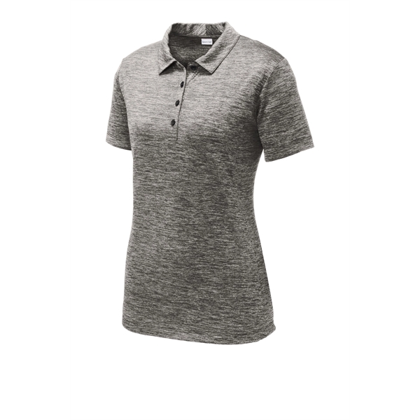 Sport-Tek Ladies PosiCharge Electric Heather Polo.... from ASI 84863 SanMar