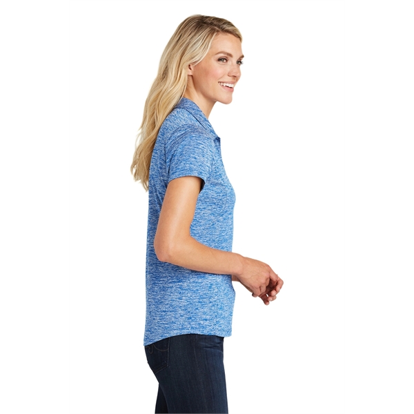 Sport-Tek Ladies PosiCharge Electric Heather Polo.... from ASI 84863 SanMar