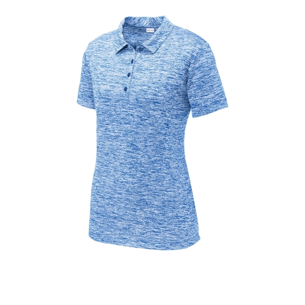 Sport-Tek Ladies PosiCharge Electric Heather Polo.... from ASI 84863 SanMar