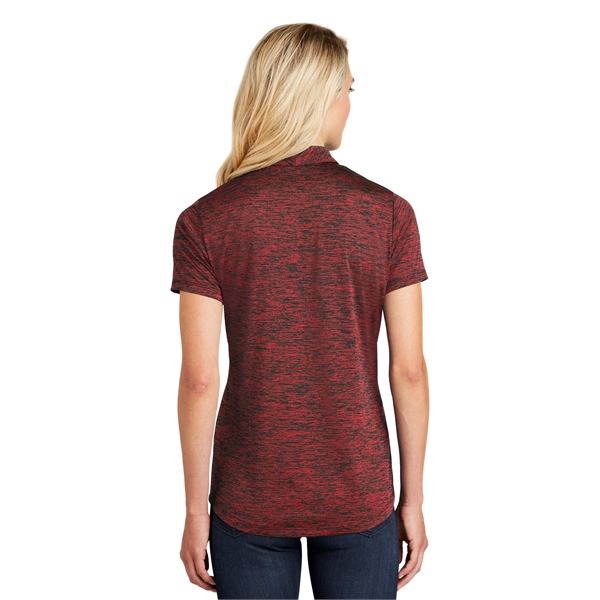 Sport-Tek Ladies PosiCharge Electric Heather Polo.... from ASI 84863 SanMar