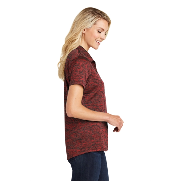 Sport-Tek Ladies PosiCharge Electric Heather Polo.... from ASI 84863 SanMar