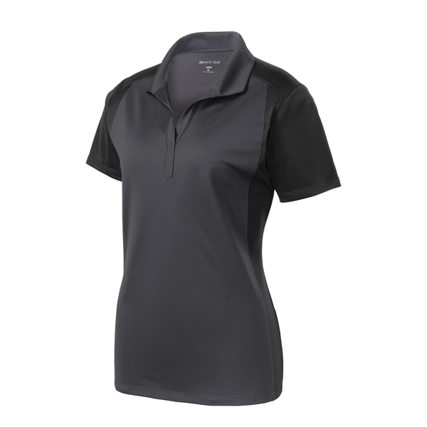 Sport-Tek Ladies Colorblock Micropique Sport-Wick Polo.... from ASI 84863 SanMar