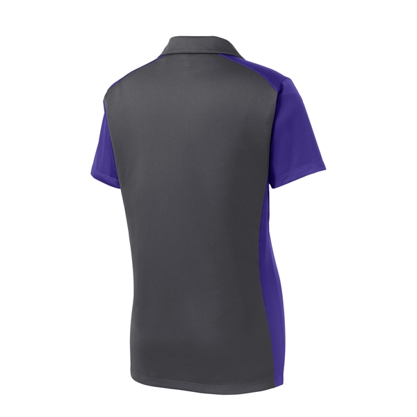 Sport-Tek Ladies Colorblock Micropique Sport-Wick Polo.... from ASI 84863 SanMar