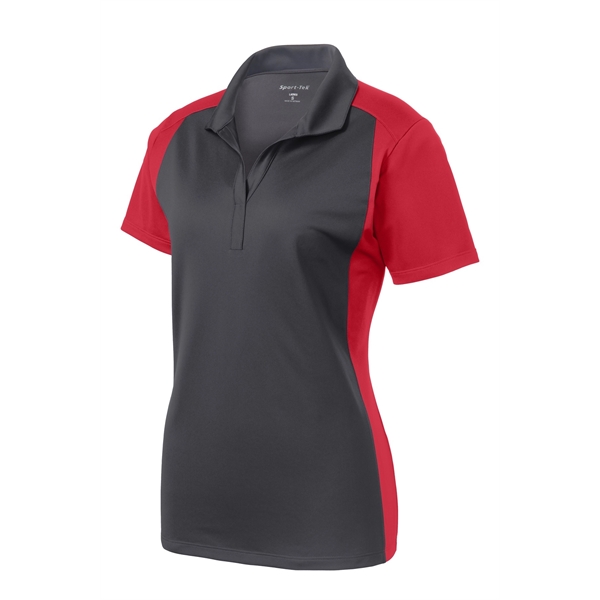 Sport-Tek Ladies Colorblock Micropique Sport-Wick Polo.... from ASI 84863 SanMar