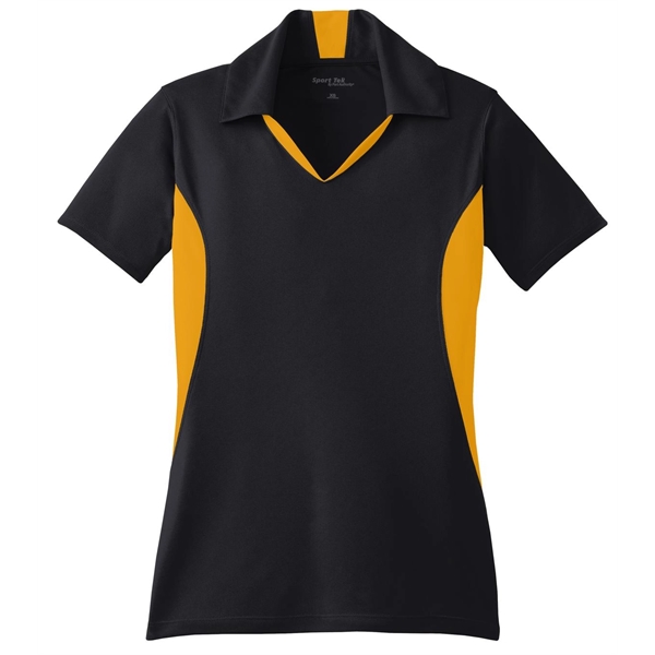 Sport-Tek Ladies Side Blocked Micropique Sport-Wick Polo.... from ASI 84863 SanMar