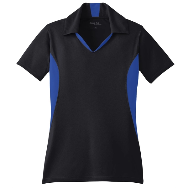 Sport-Tek Ladies Side Blocked Micropique Sport-Wick Polo.... from ASI 84863 SanMar