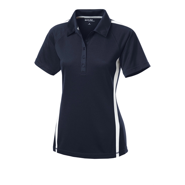 Sport-Tek Ladies PosiCharge Micro-Mesh Colorblock Polo.... from ASI 84863 SanMar