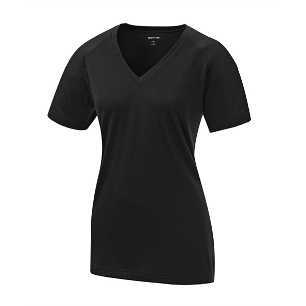 Sport-Tek Ladies Ultimate Performance V-Neck.... from ASI 84863 SanMar