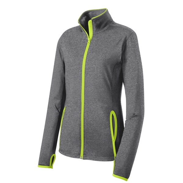 Sport-Tek Ladies Sport-Wick Stretch Contrast Full-Zip Jac...... from ASI 84863 SanMar