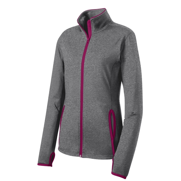 Sport-Tek Ladies Sport-Wick Stretch Contrast Full-Zip Jac...... from ASI 84863 SanMar