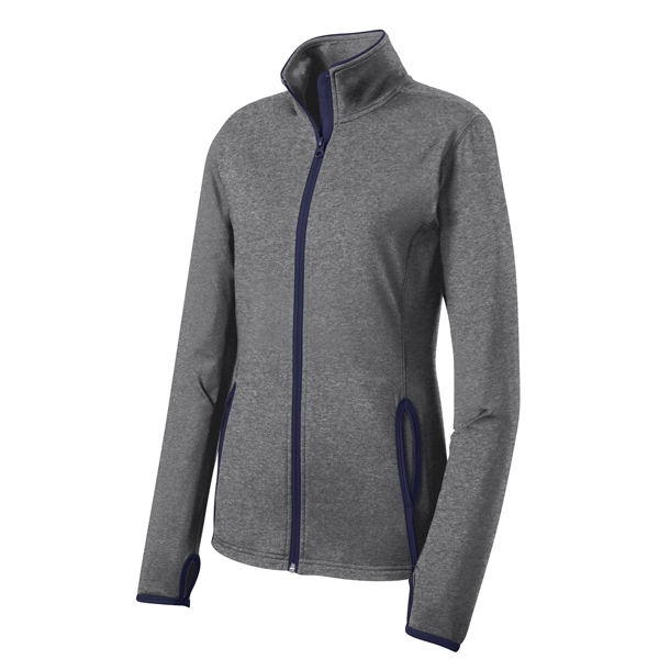 Sport-Tek Ladies Sport-Wick Stretch Contrast Full-Zip Jac...... from ASI 84863 SanMar