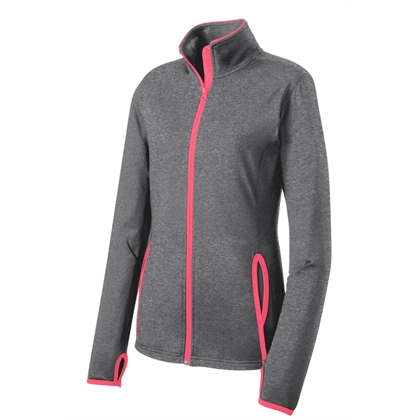 Sport-Tek Ladies Sport-Wick Stretch Contrast Full-Zip Jac...... from ASI 84863 SanMar