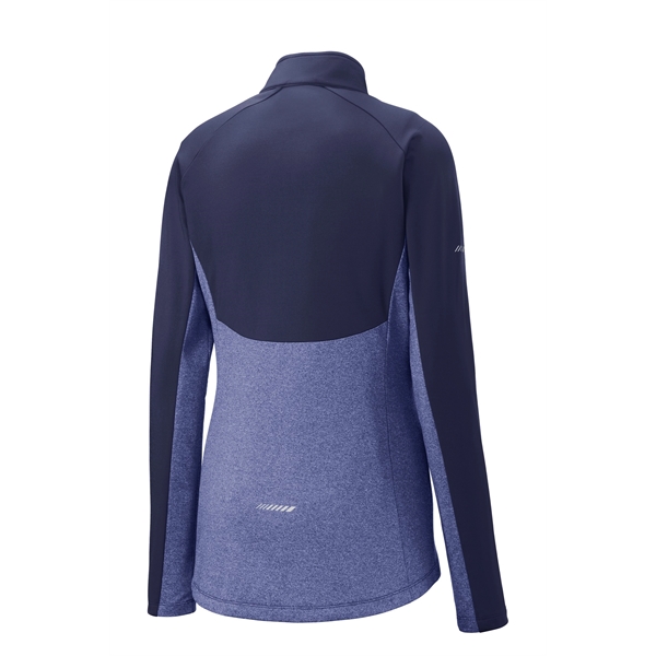 Sport-Tek Ladies Sport-Wick Stretch Contrast 1/2-Zip Pull...... from ASI 84863 SanMar